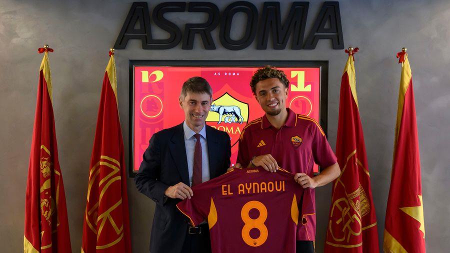 Chính thức: Roma ký hợp đồng với tiền vệ Ainaouyi của Lens với giá 25 triệu euro