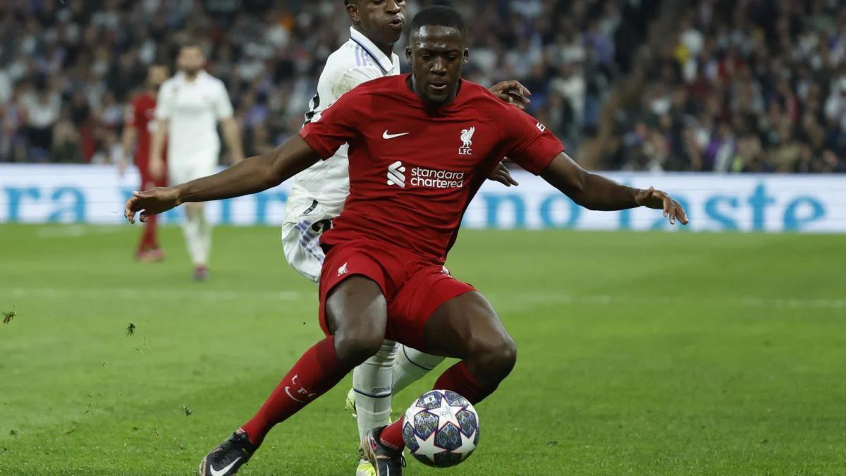 Truyền thông Pháp: Konate hy vọng rời Liverpool với tư cách là cầu thủ tự do vào mùa hè năm sau, lựa chọn đầu tiên của anh là gia nhập Real Madrid Truyền thông Pháp: Konate hy vọng rời Liverpool với tư cách là cầu thủ tự do vào mùa hè năm sau, lựa chọn đầu tiên của anh là gia nhập Real Madrid