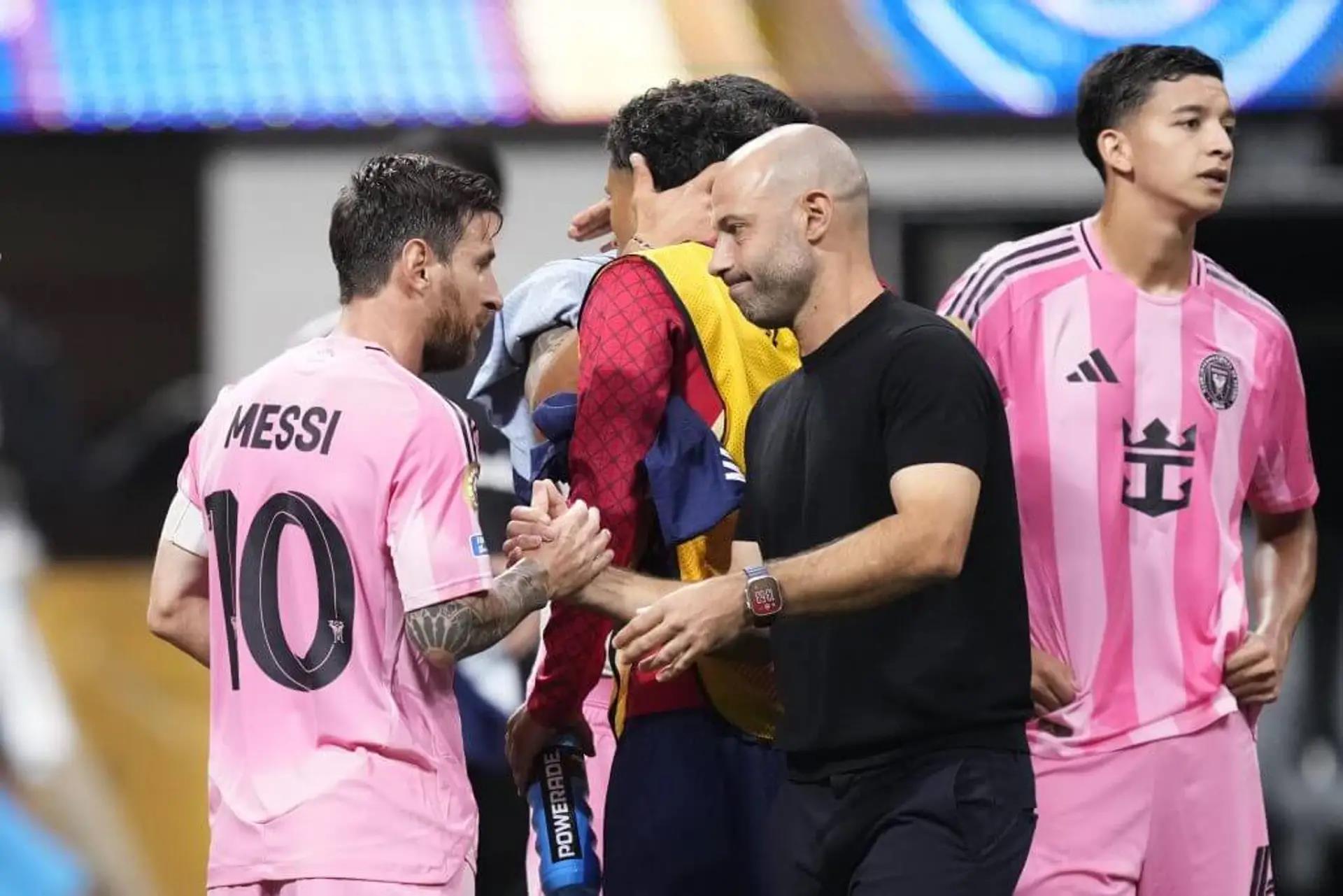 Mascherano: Miami International đã đạt được mục tiêu đề ra và đội vẫn cố gắng hết sức sau khi để thua 0-4 Mascherano: Miami International đã đạt được mục tiêu đề ra và đội vẫn cố gắng hết sức sau khi để thua 0-4