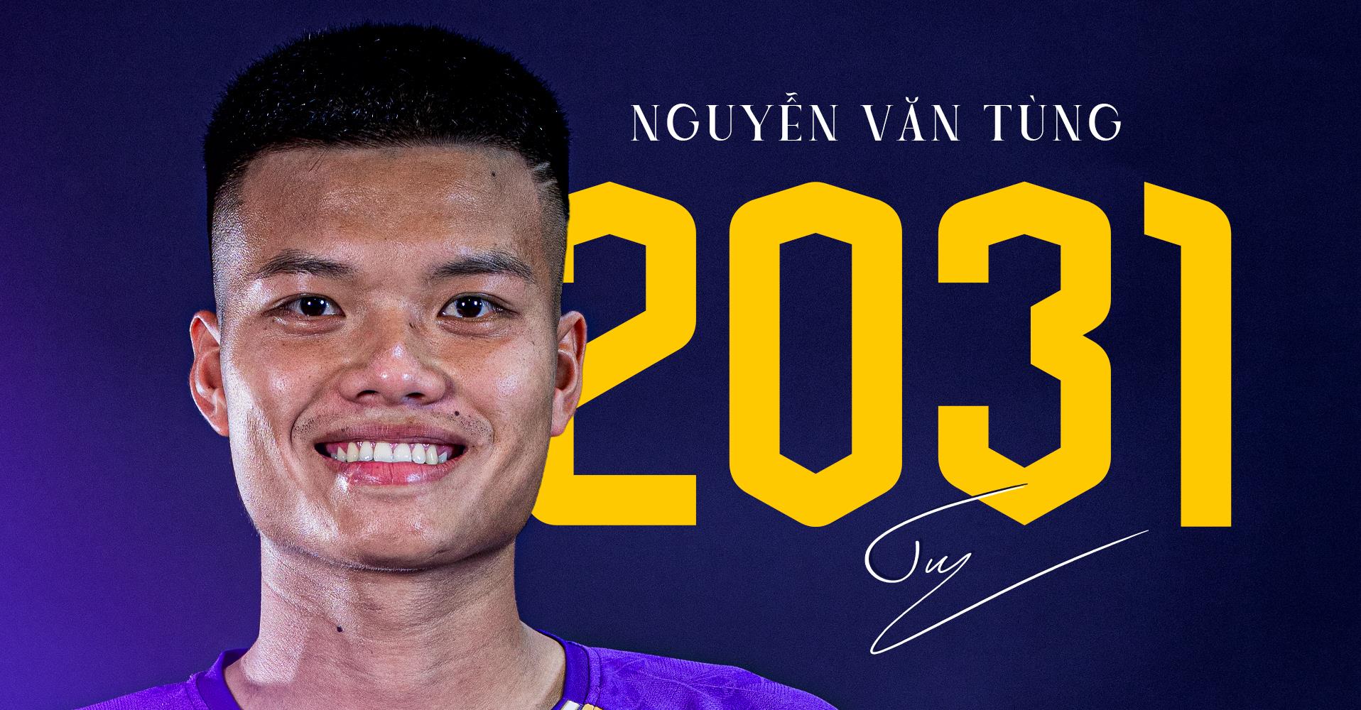 Tiền đạo Nguyễn Văn Tùng ký hợp đồng khủng với CLB Hà Nội 1 Tiền đạo Nguyễn Văn Tùng ký hợp đồng khủng với CLB Hà Nội 1